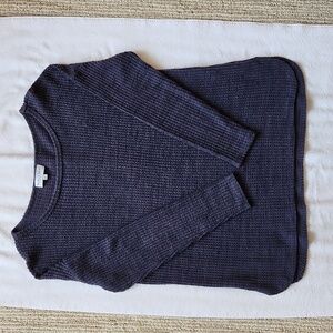 Michael Stars Boatneck L/S Tunic Blue Size Small